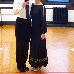 Ballroom standard practice skirt